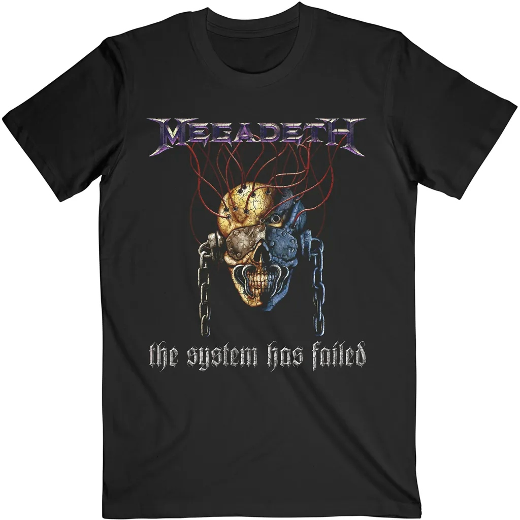 Album artwork for Unisex T-Shirt Systems Fail by Megadeth
