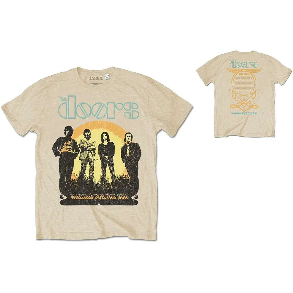 Album artwork for Unisex T-Shirt 1968 Tour Back Print by The Doors