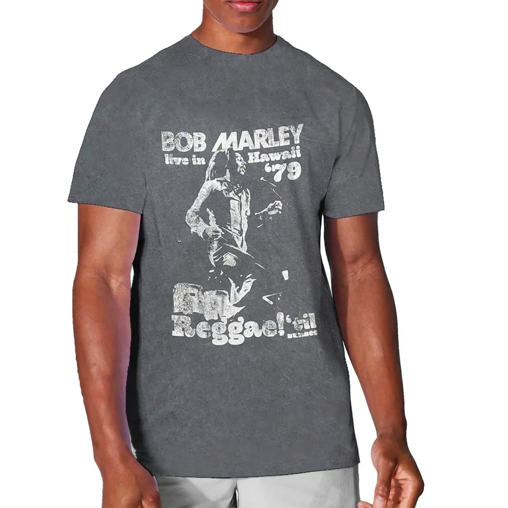 Album artwork for Unisex T-Shirt Hawaii Snow Wash, Dye Wash by Bob Marley