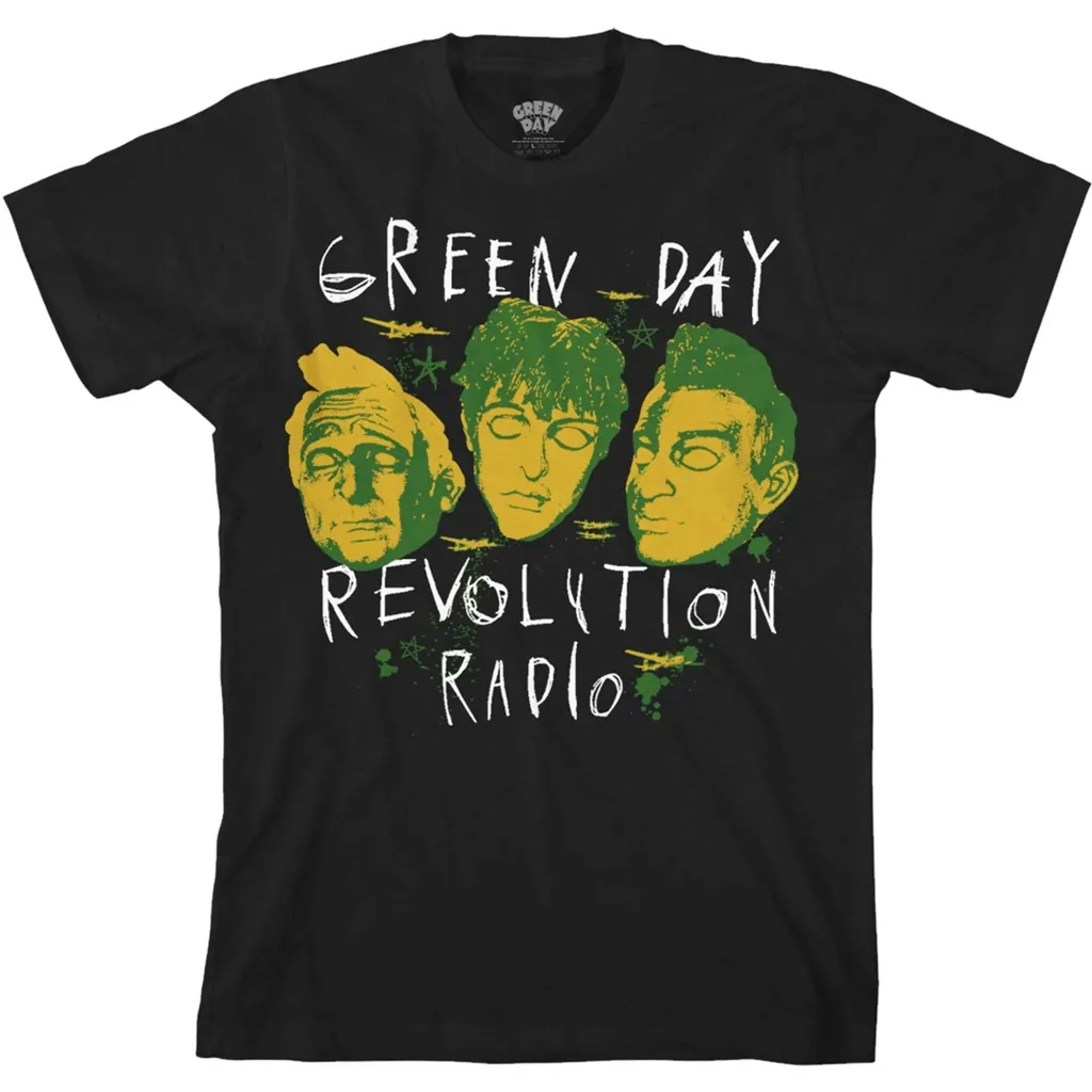 Album artwork for Unisex T-Shirt Scribble Mask by Green Day