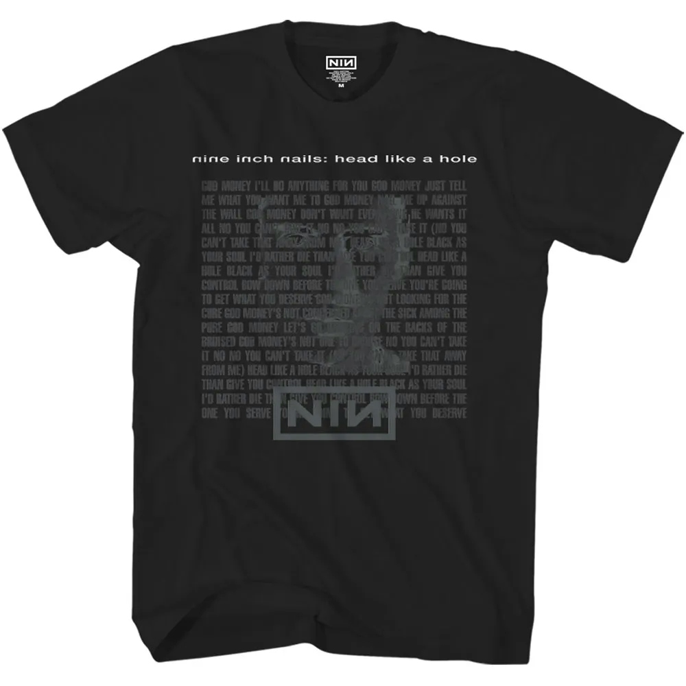 Album artwork for Unisex T-Shirt Head Like A Hole by Nine Inch Nails