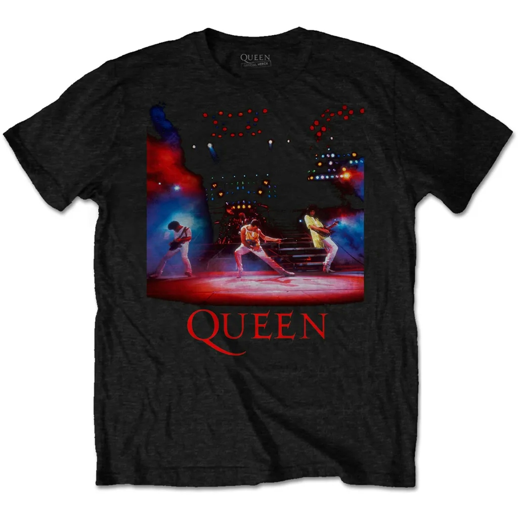 Album artwork for Unisex T-Shirt Live Shot Spotlight by Queen
