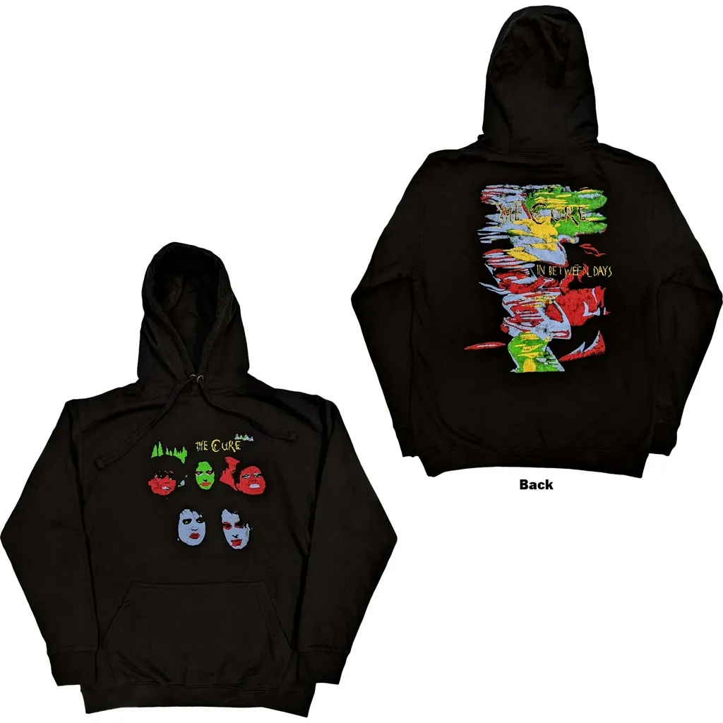 Album artwork for Unisex Pullover Hoodie In Between Days Back Print by The Cure