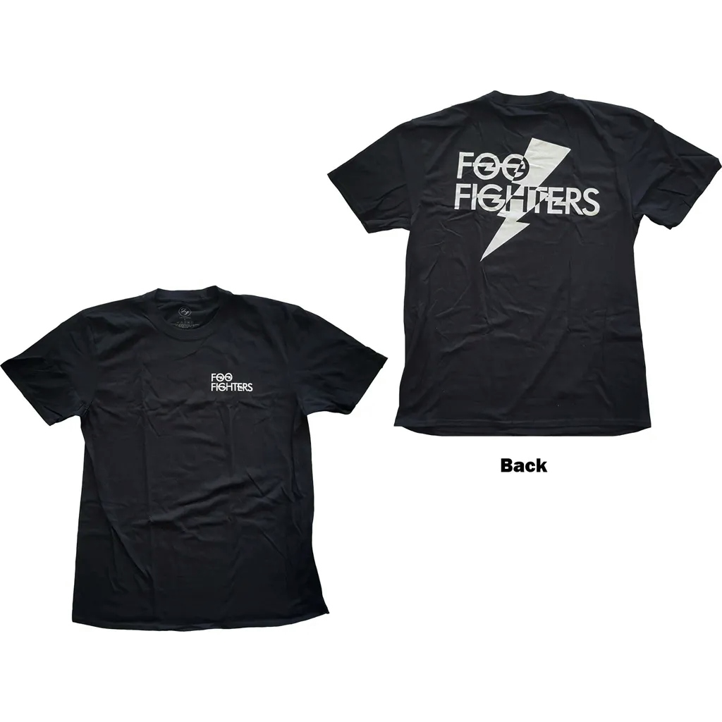 Album artwork for Unisex T-Shirt Flash Logo Back Print by Foo Fighters