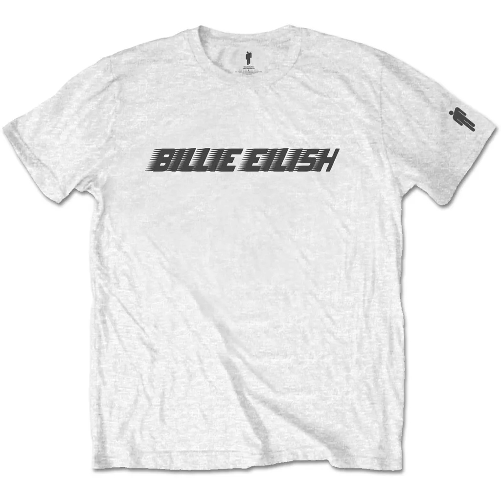 Album artwork for Unisex T-Shirt Black Racer Logo Sleeve Print by Billie Eilish