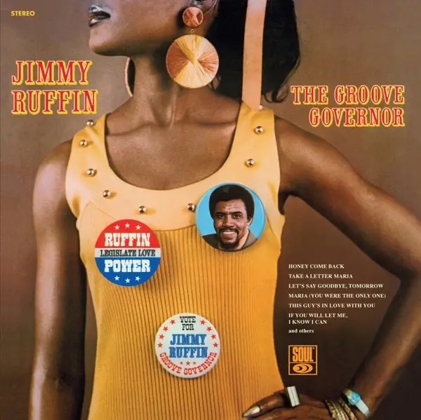Album artwork for The Groove Governor by Jimmy Ruffin