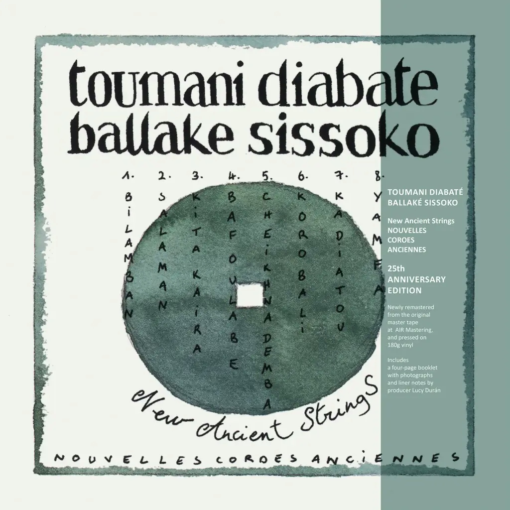 Album artwork for New Ancient Strings (25th Anniversary Edition) by Toumani Diabate, Ballake Sissoko