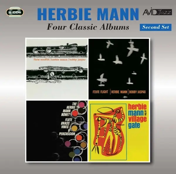 Album artwork for Four Classic Albums by Herbie Mann