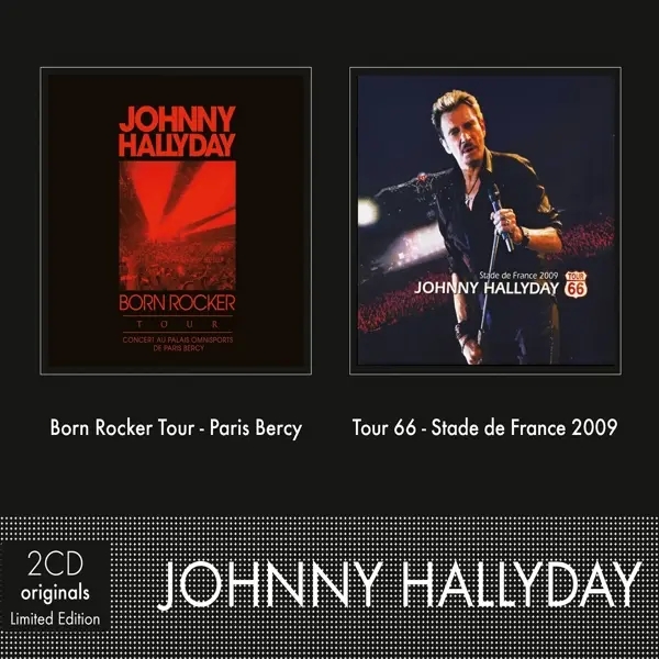 Album artwork for Born Rocker Tour by Johnny Hallyday