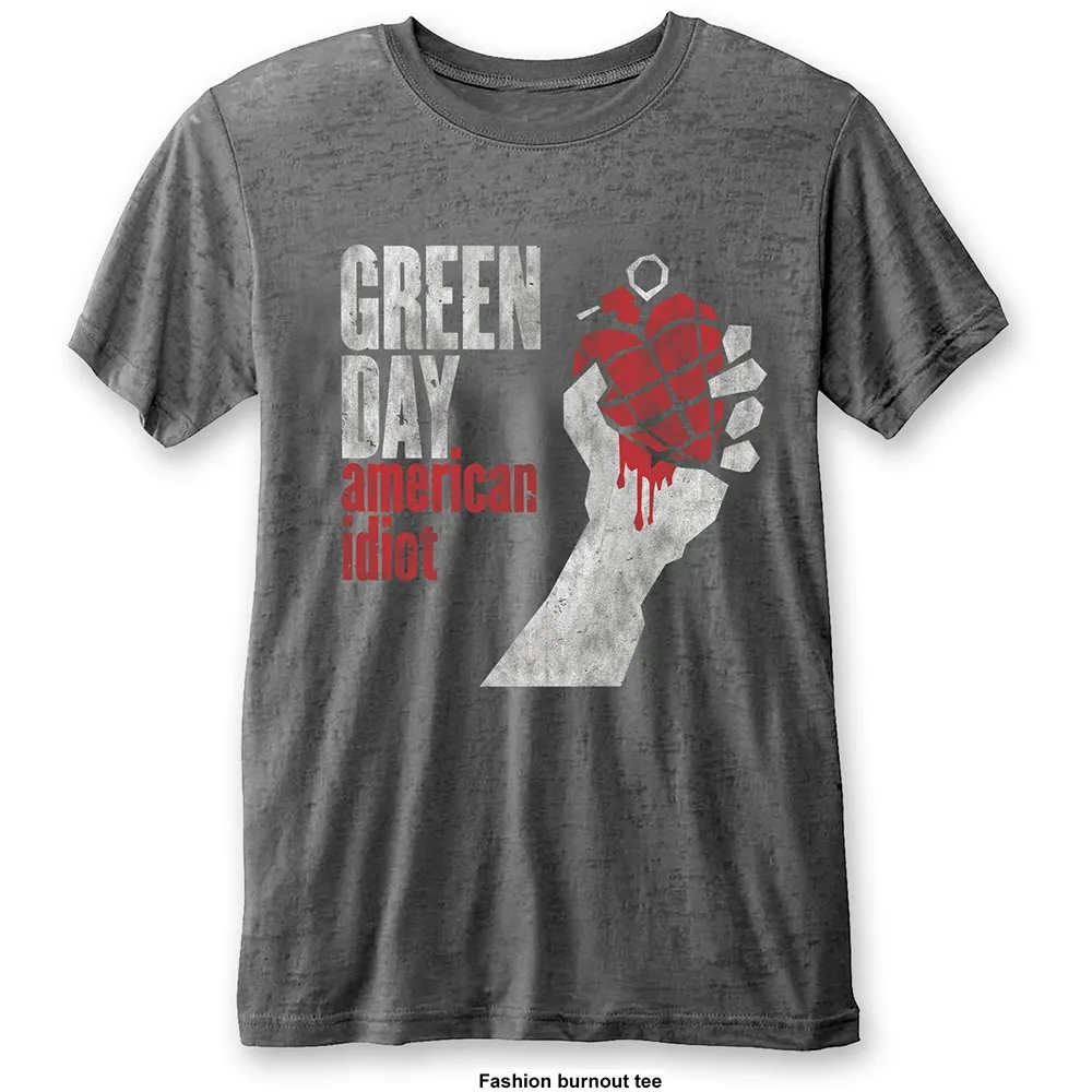 Album artwork for Unisex T-Shirt American Idiot Vintage Burnout by Green Day