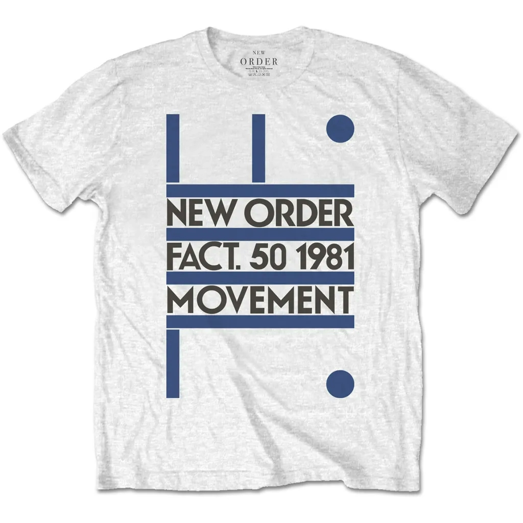Album artwork for Unisex T-Shirt Movement by New Order