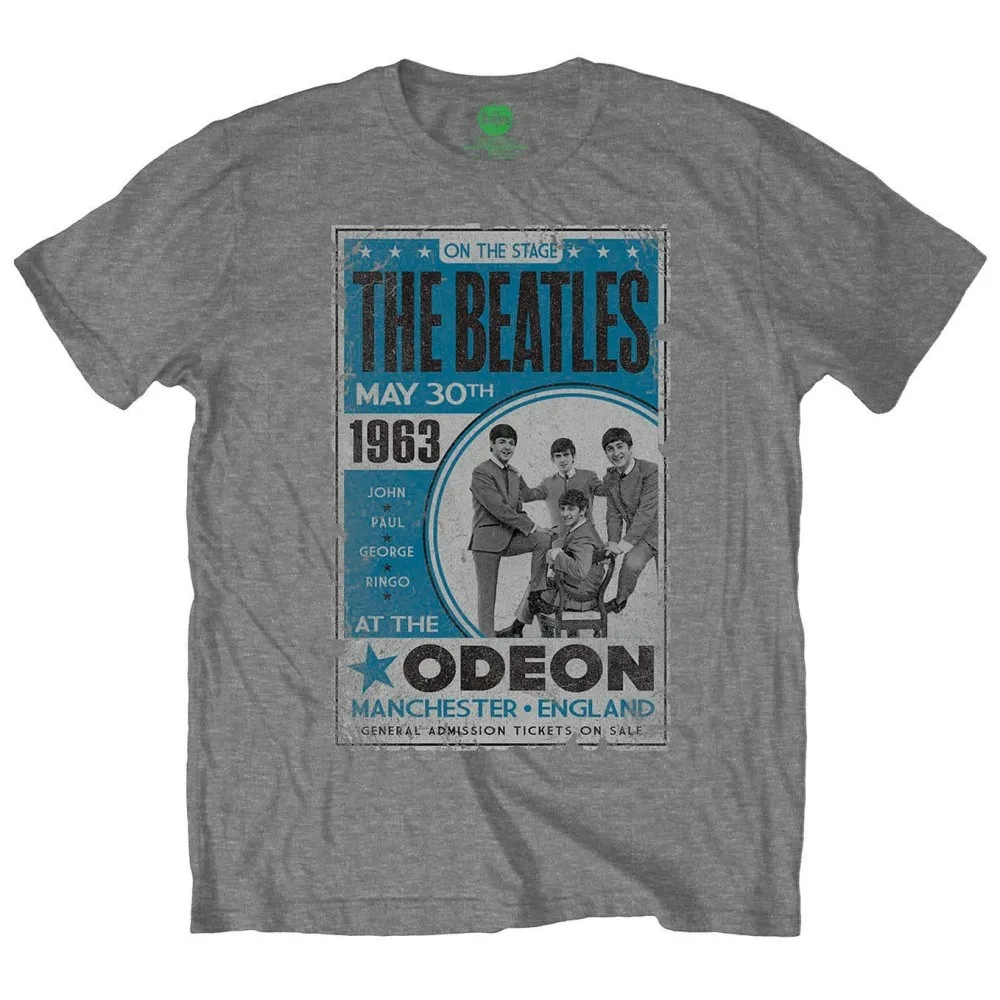 Album artwork for Unisex T-Shirt Odeon Poster by The Beatles