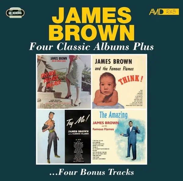 Album artwork for Four Classic Albums Plus by James Brown