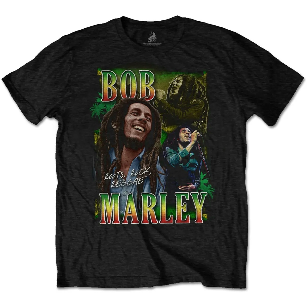 Album artwork for Unisex T-Shirt Roots, Rock, Reggae Homage by Bob Marley
