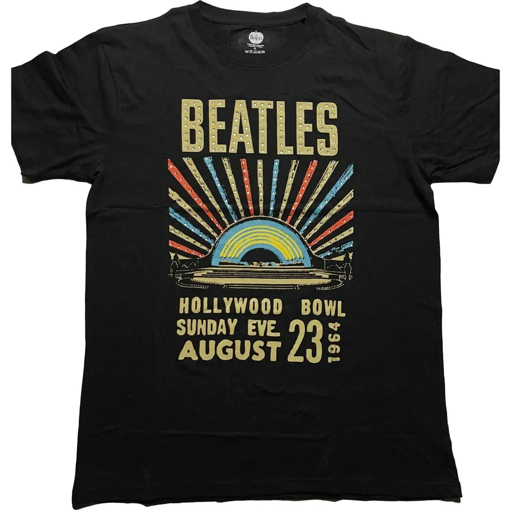 Album artwork for Unisex Embellished T-Shirt Hollywood Bowl Diamante, Embellished, Crystals, Rhinestones by The Beatles