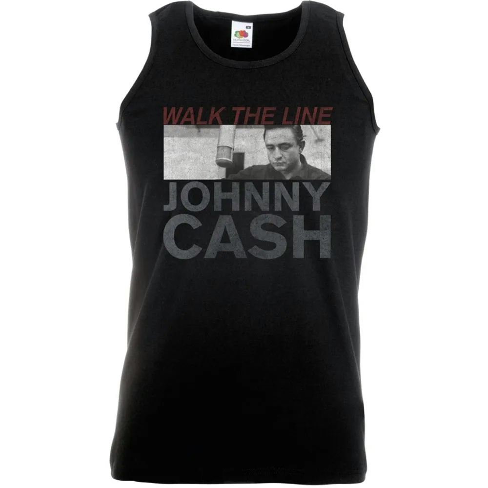 Album artwork for Unisex Vest T-Shirt Studio Shot by Johnny Cash