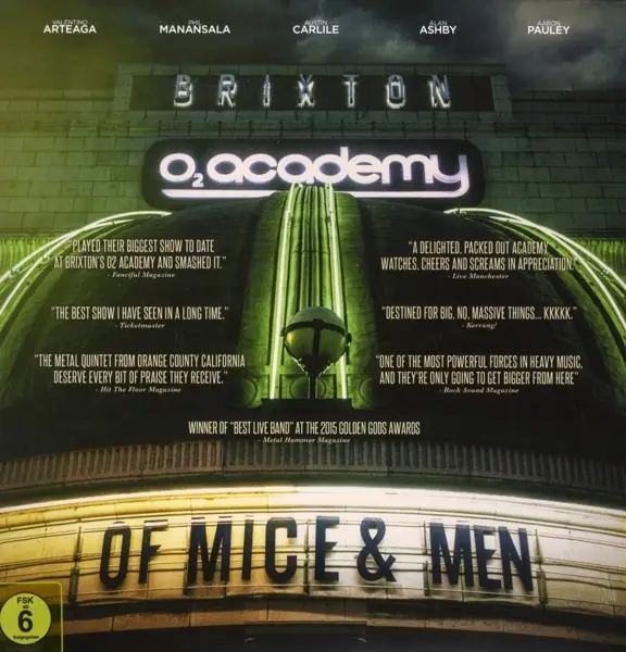 Album artwork for Live At Brixton by Of Mice And Men