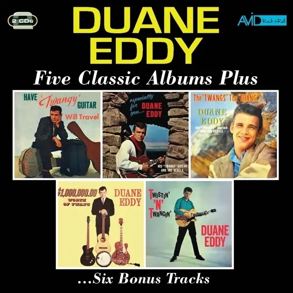 Album artwork for Five Classic Albums Plus by Duane Eddy