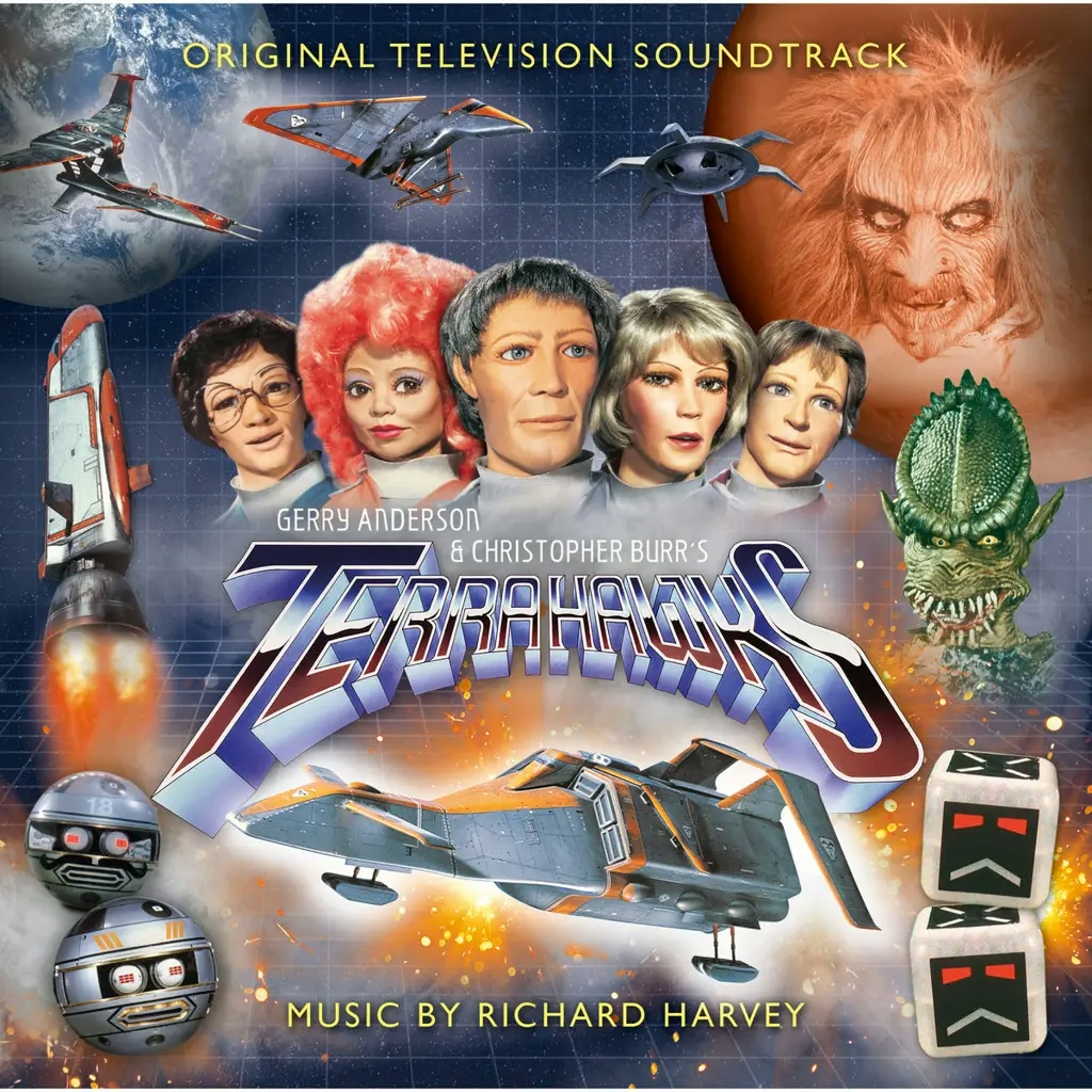 Album artwork for Terrahawks Original Television Soundtrack by Richard Harvey