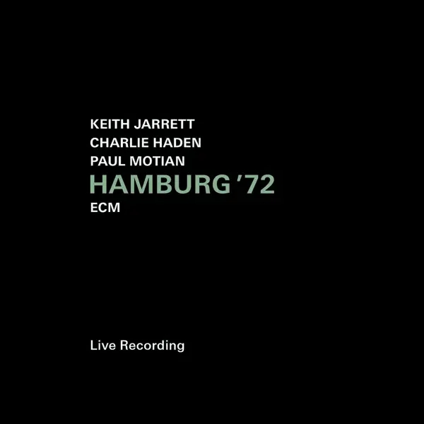 Album artwork for Hamburg '72 by Keith Jarrett
