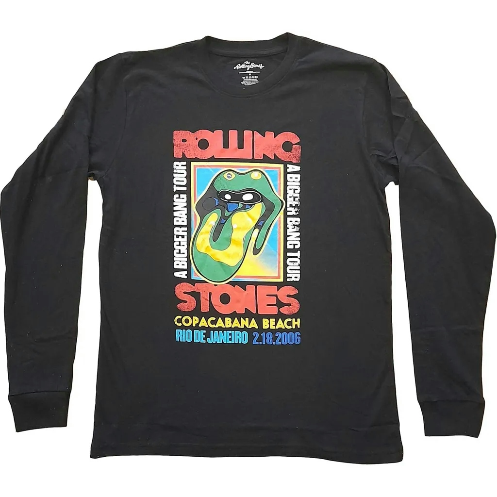 Album artwork for Unisex Long Sleeve T-Shirt Copacabana Beach by The Rolling Stones
