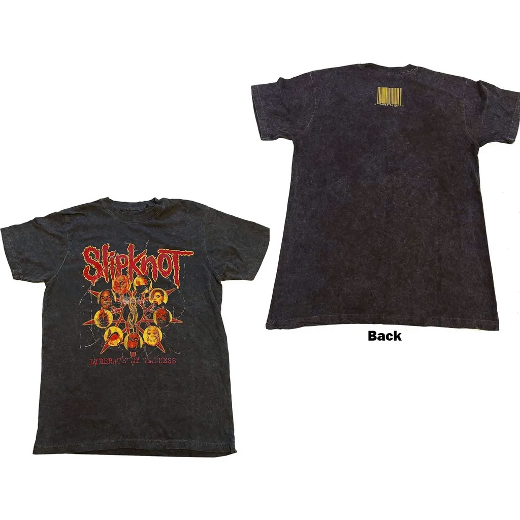 Album artwork for Unisex T-Shirt Liberate Back Print, Dye Wash by Slipknot