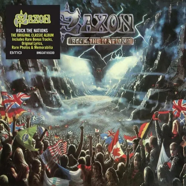 Album artwork for Rock the Nations by Saxon