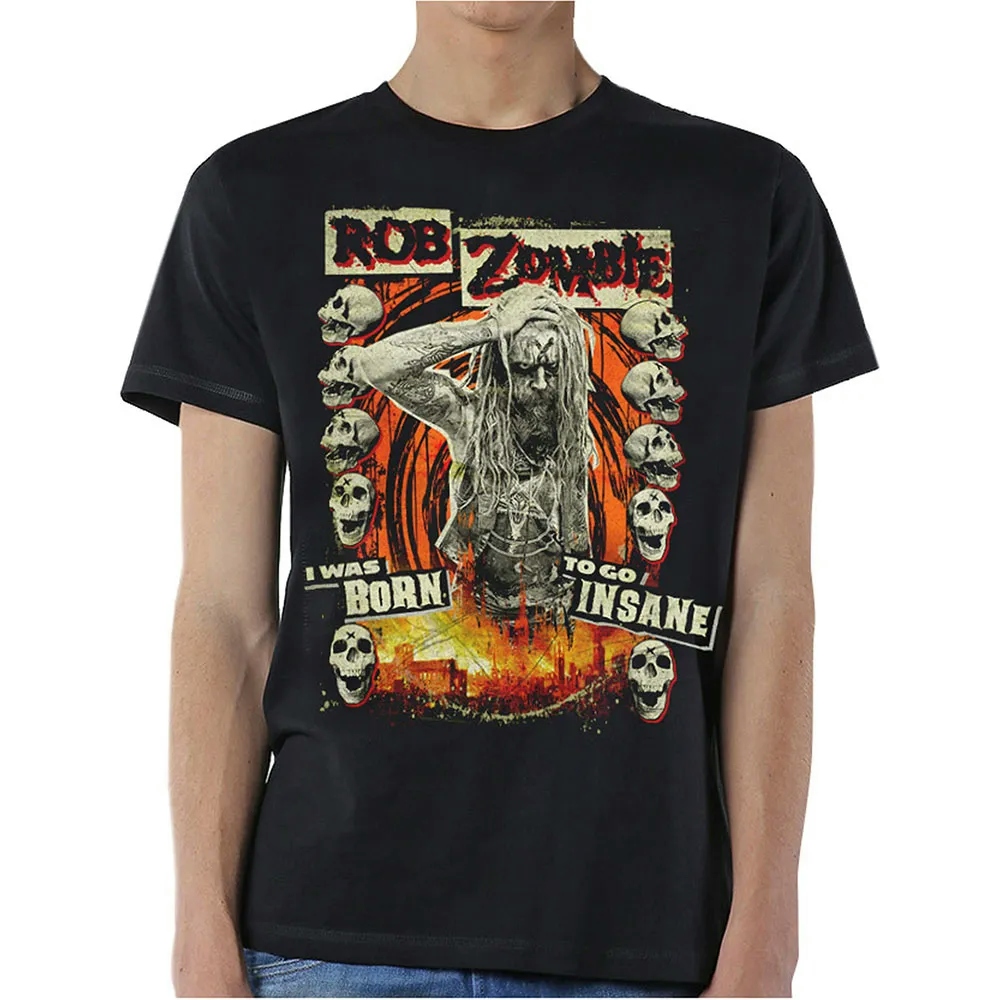 Album artwork for Unisex T-Shirt Born to Go Insane by Rob Zombie