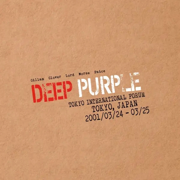 Album artwork for Live In Tokyo by Deep Purple