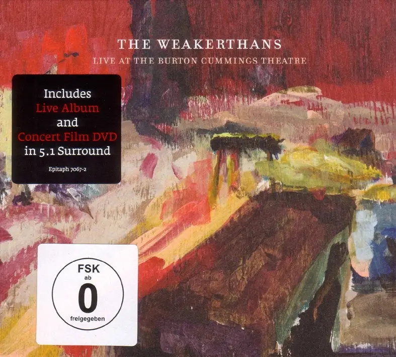 Album artwork for Live At Burton Cummings Theatre by The Weakerthans