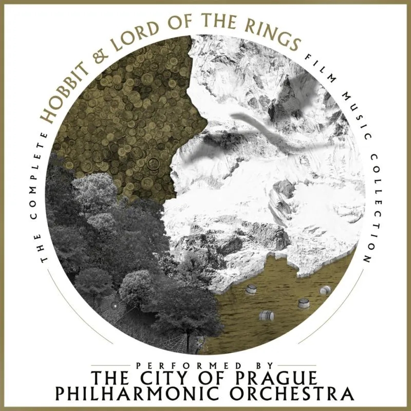 Album artwork for The Complete Hobbit & Lord Of The Rings Film Music Collection by The City of Prague Philharmonic Orchestra