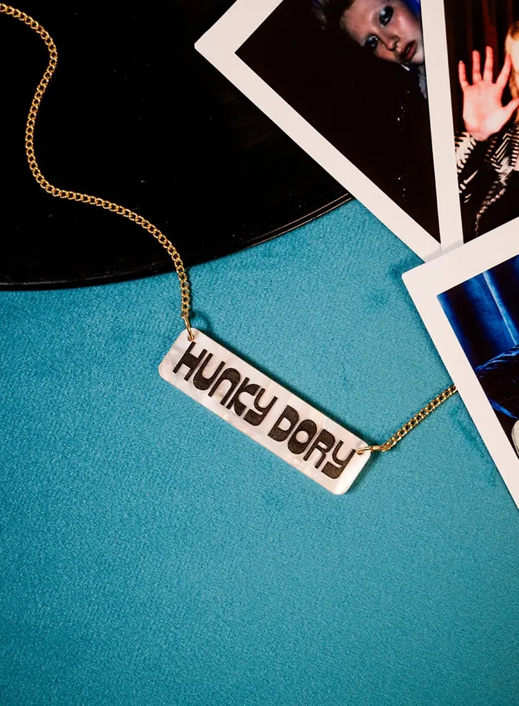 Album artwork for Hunky Dory Necklace by Tatty Devine, David Bowie
