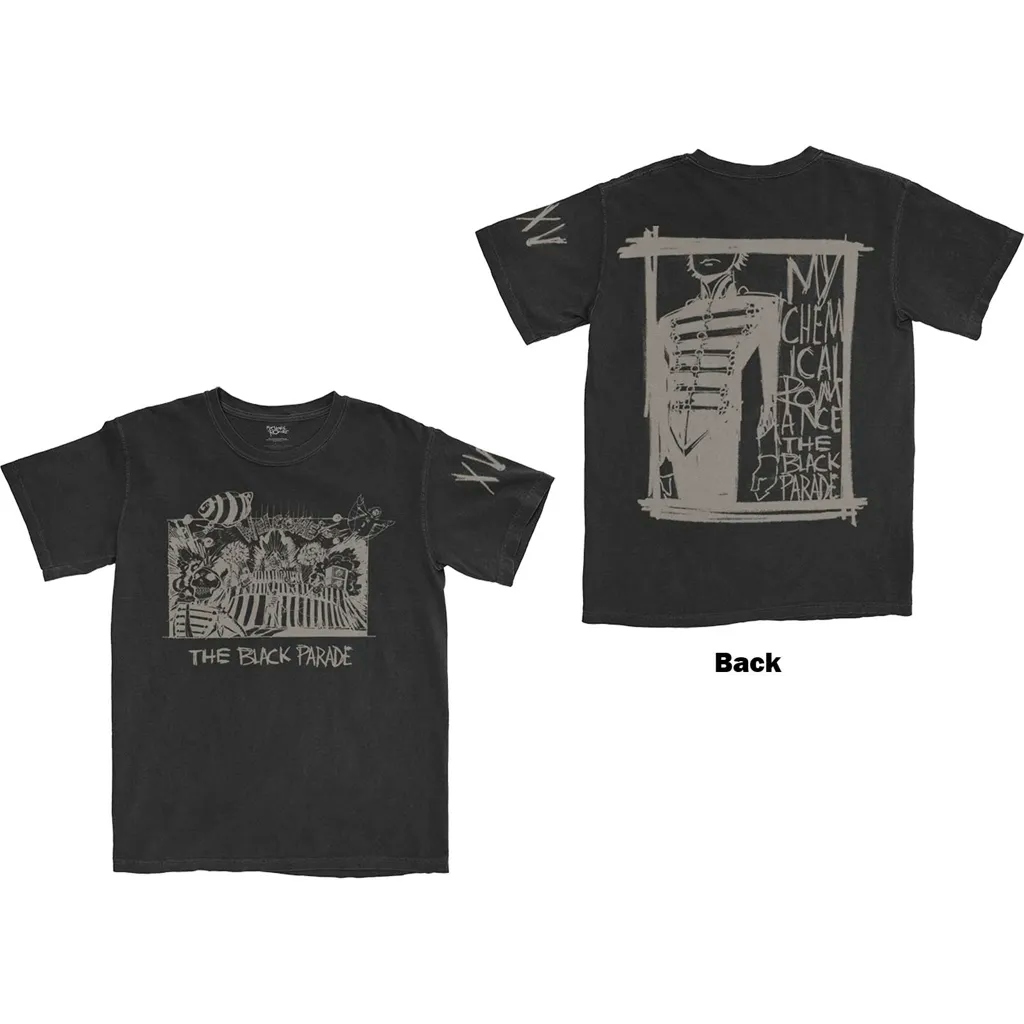 Album artwork for Unisex T-Shirt XV Marching Frame Back Print by My Chemical Romance