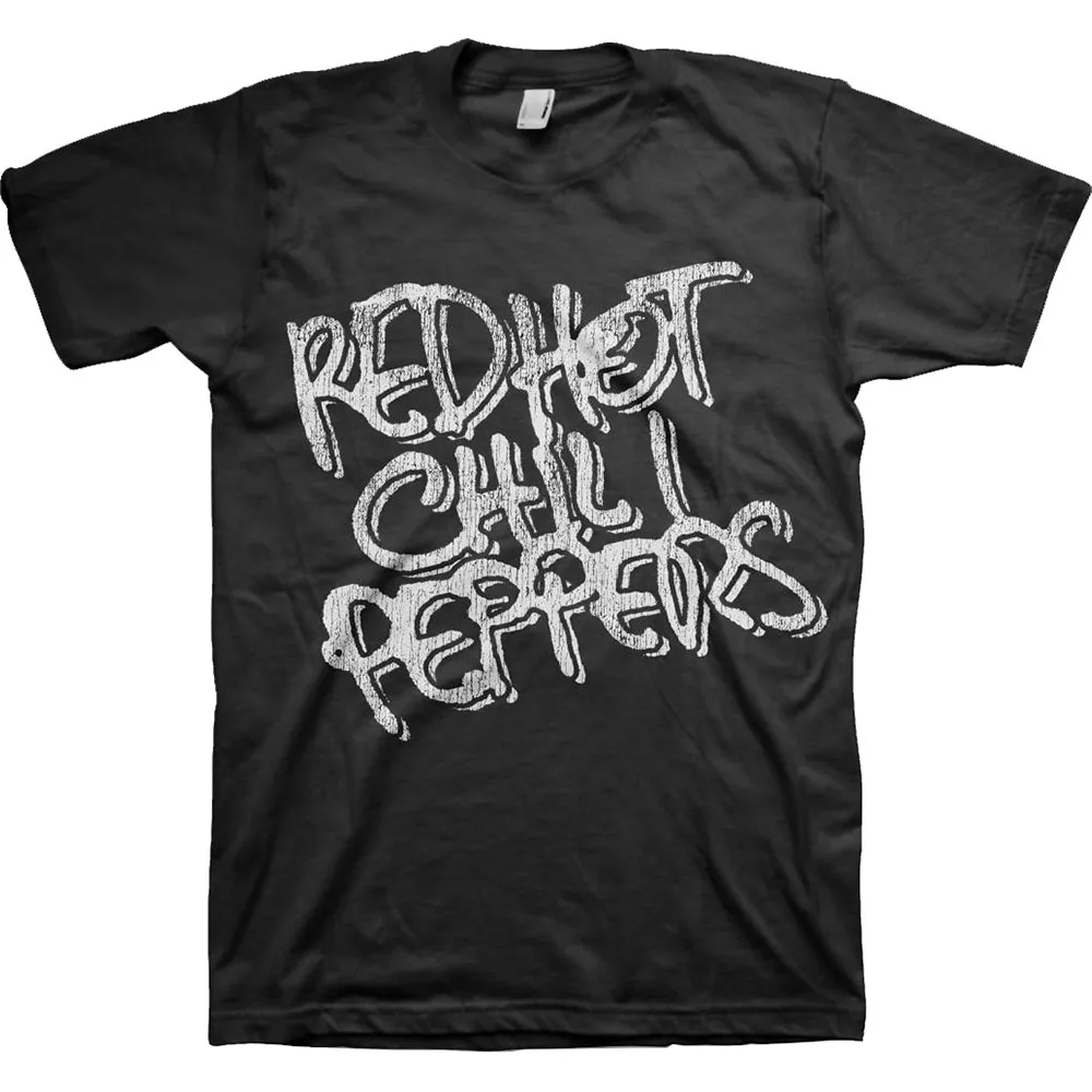 Album artwork for Unisex T-Shirt Black & White Logo by Red Hot Chili Peppers