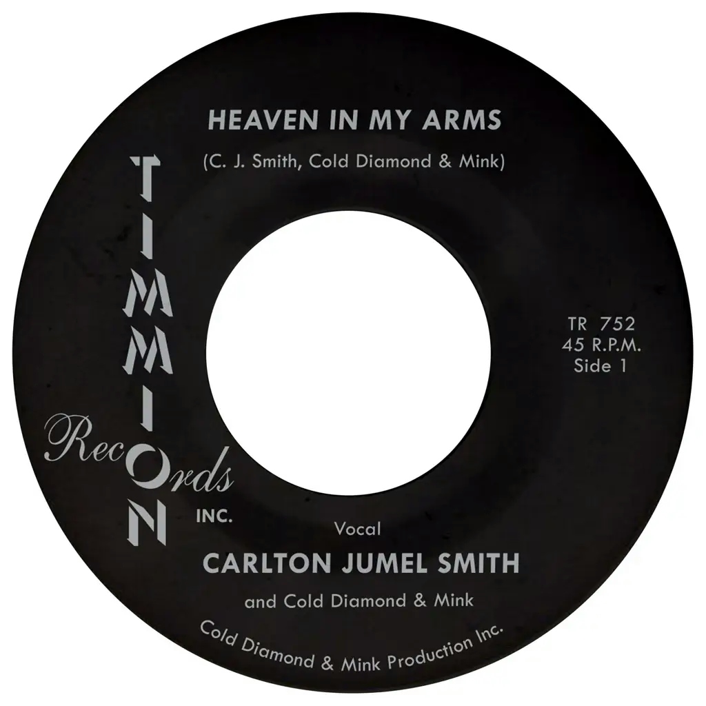 Album artwork for Heaven In My Arms by Carlton Jumel Smith, Cold Diamond And Mink