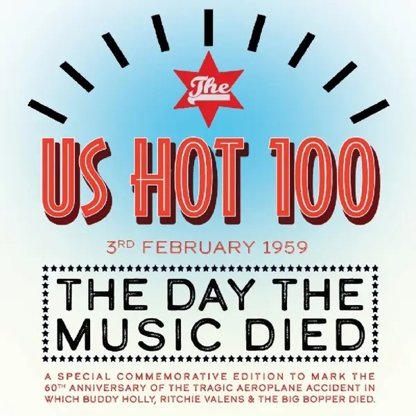 Album artwork for Us Hot 100 3rd Feb.1959: The Day The Music Died by Various