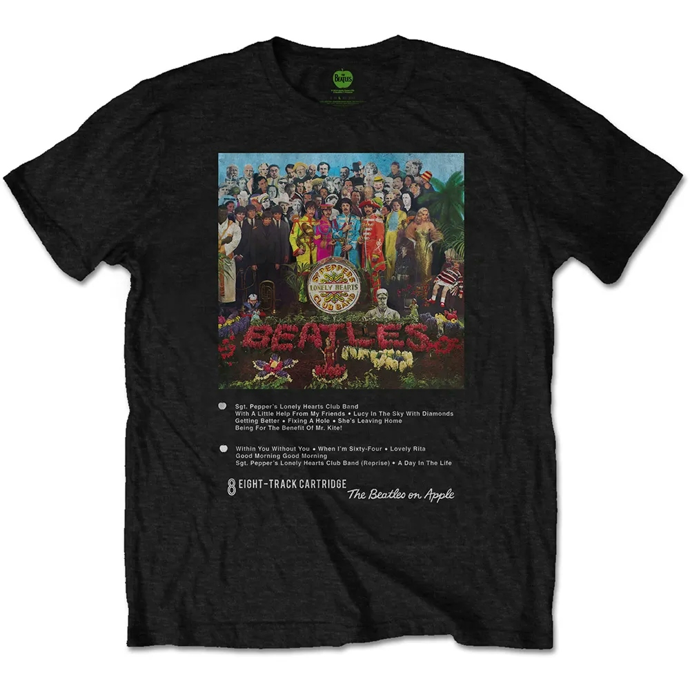 Album artwork for Unisex T-Shirt Sgt Pepper 8 Track by The Beatles