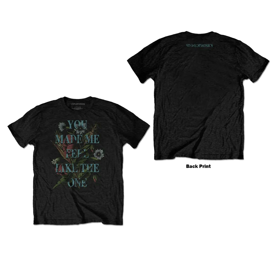 Album artwork for Unisex T-Shirt Make Me Feel… Back Print by Stereophonics