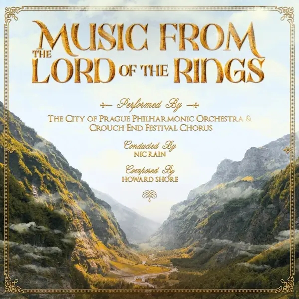 Album artwork for Music From The Lords Of The Rings Trilogy by The City Of Prague Philharmonic Orchestra