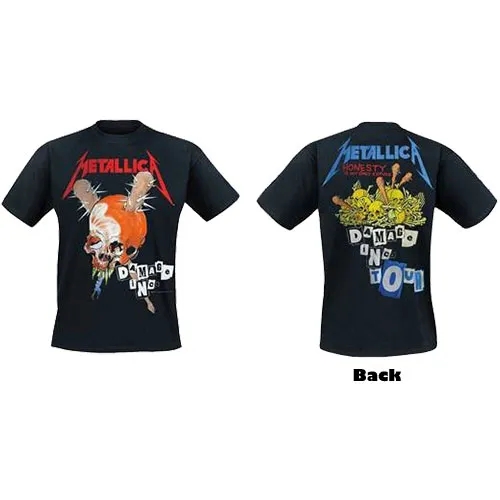 Album artwork for Unisex T-Shirt Damage Inc Back Print by Metallica