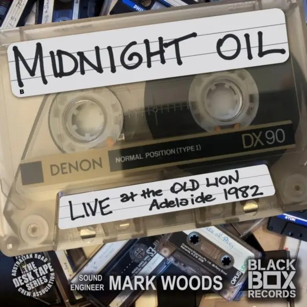 Album artwork for LIVE at the Old Lion, Adelaide 1982 by Midnight Oil
