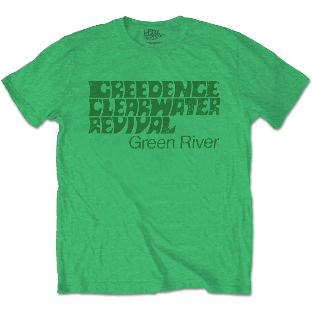 Album artwork for Unisex T-Shirt Green River by Creedence Clearwater Revival