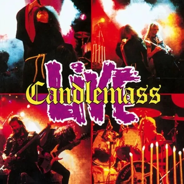 Album artwork for Live by Candlemass