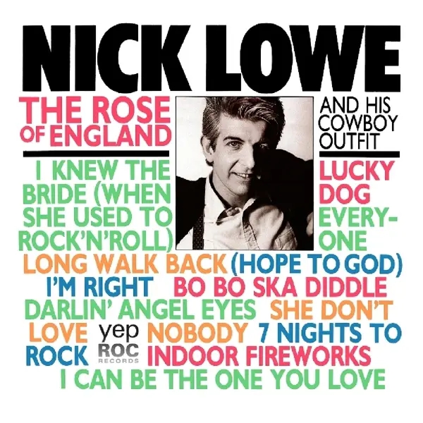 Album artwork for Rose Of England by Nick Lowe