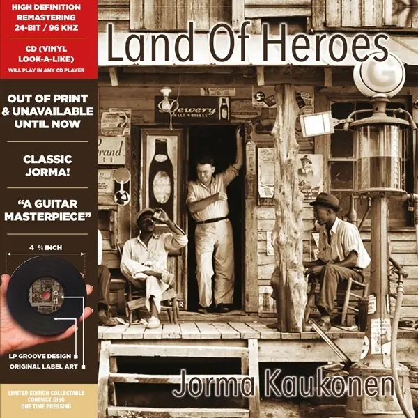 Album artwork for Land Of Heroes by Jorma Kaukonen