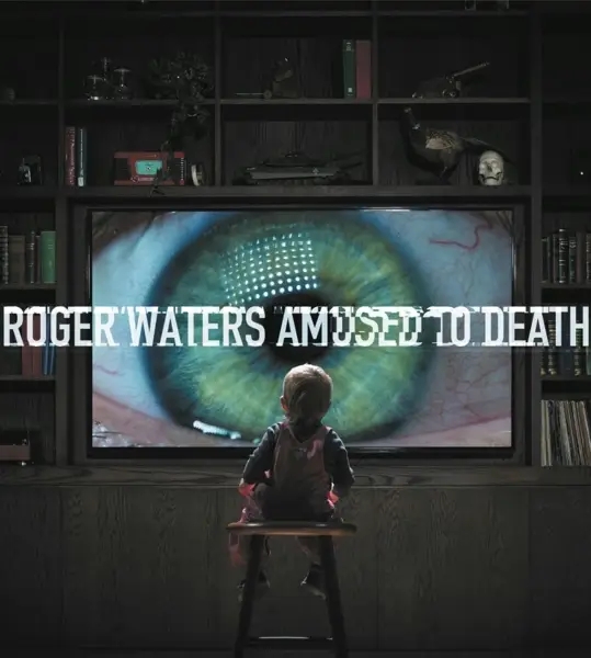 Album artwork for Amused to Death by Roger Waters