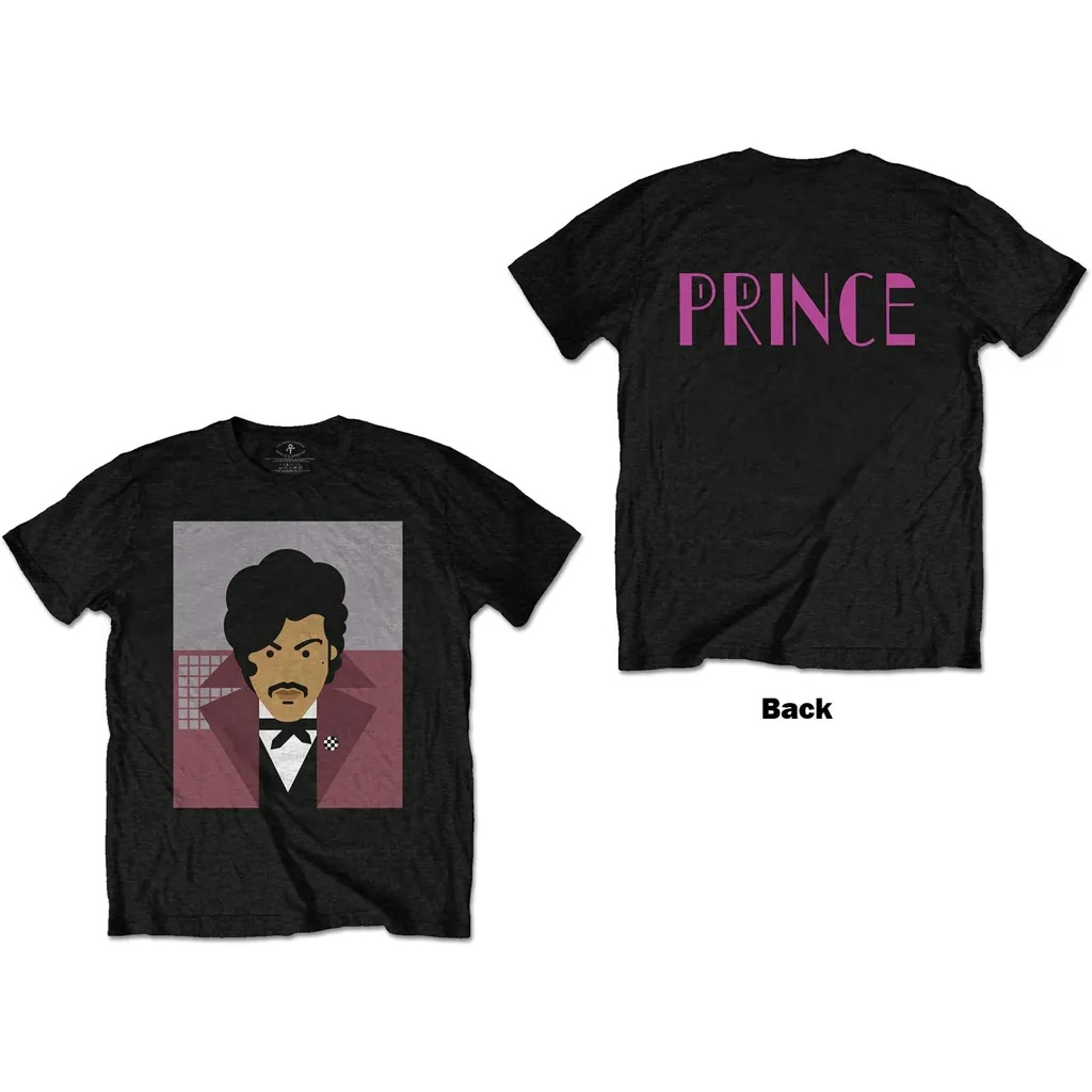 Album artwork for Unisex T-Shirt Many Faces Back Print by Prince