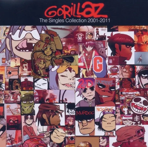 Album artwork for The Singles Collection 2001-2011 by Gorillaz
