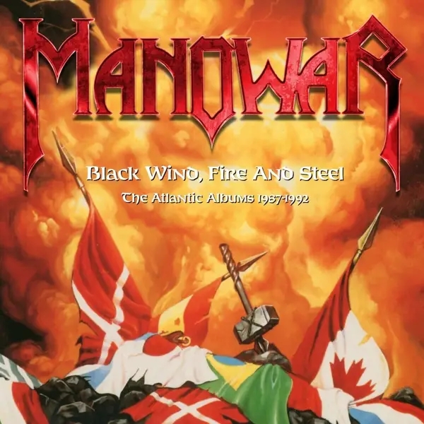 Album artwork for Black Wind,Fire And Steel ~ T by Manowar