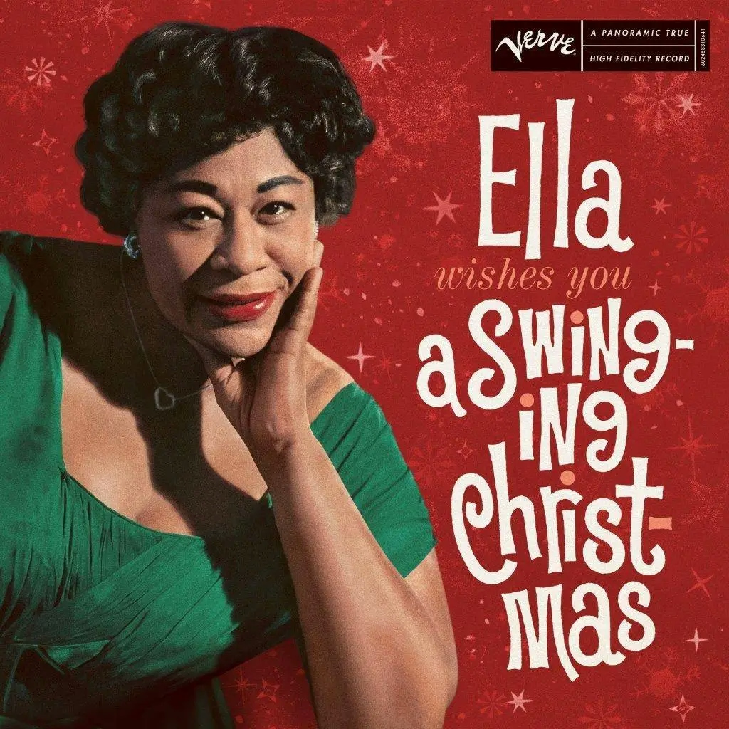 Album artwork for Ella Wishes You A Swinging Christmas by Ella Fitzgerald
